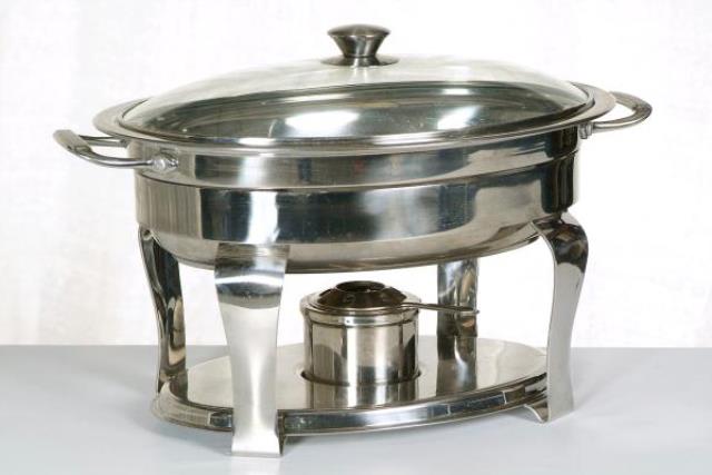 Rental store for Chafing Dish, Tramontina Oval 4.2 Quart in Fresno CA