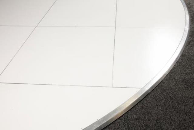 Rental store for 24  Round White Dance Floor  250 guests in Fresno CA