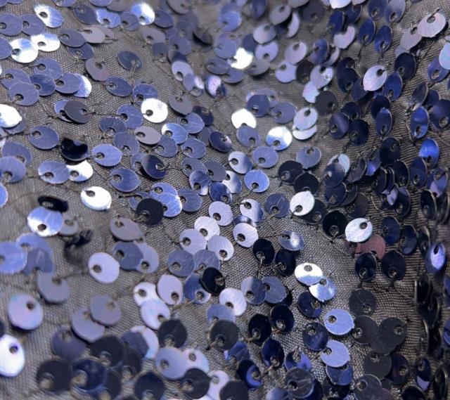 Rental store for Sequin Taffeta Midnight in Fresno CA