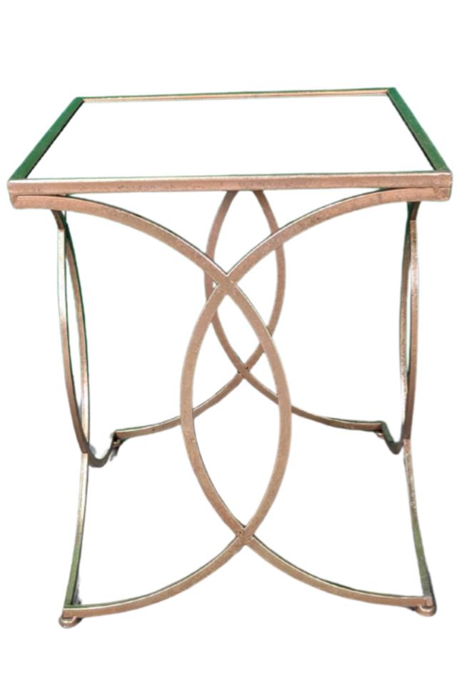 Where to find Table, Mirror Brass Side in Fresno