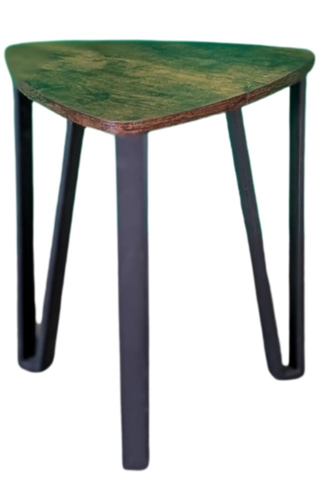 Where to find Dark Walnut Triangle 3 Side Table Set in Fresno