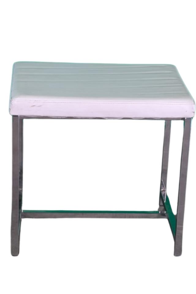 Where to find Ottoman, White H-Frame Square in Fresno