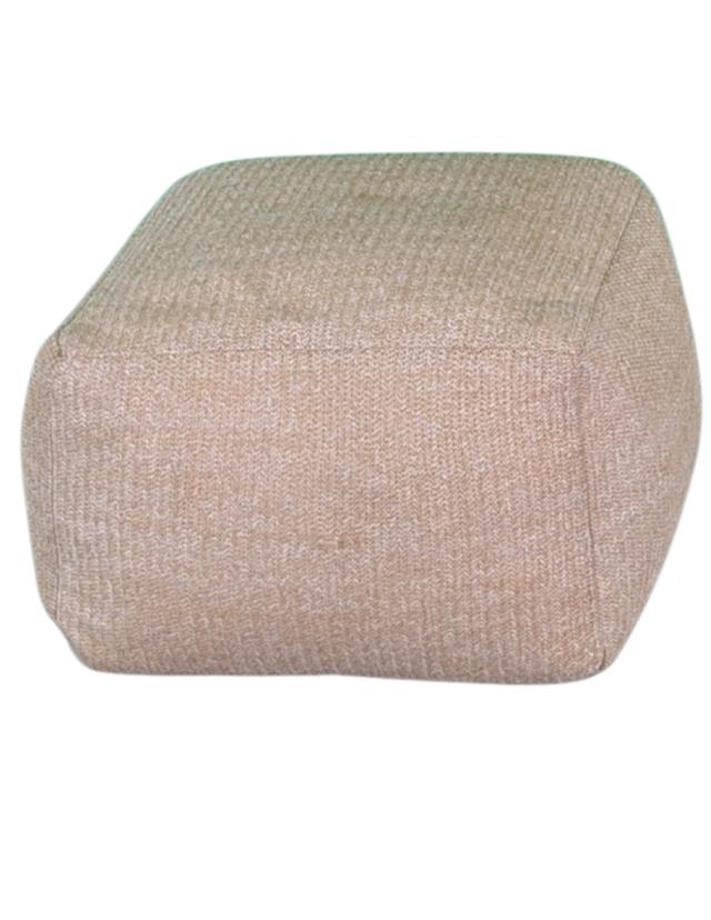 Where to find Ottoman, Beige Canvas Cube Pouf in Fresno