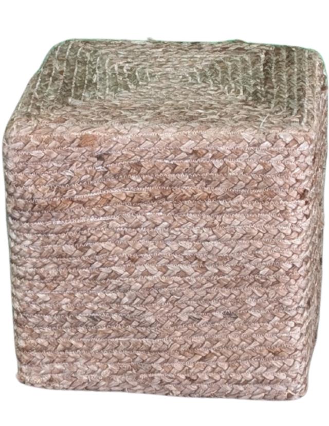 Where to find Ottoman, Burlap Cube in Fresno