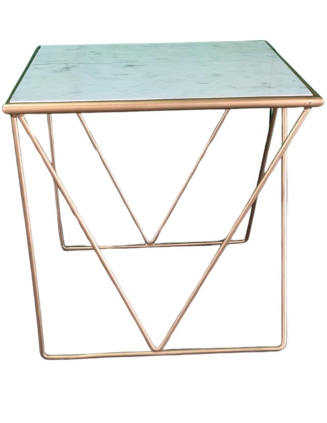 Where to find Table, Nordic Marble Gold Base Side in Fresno