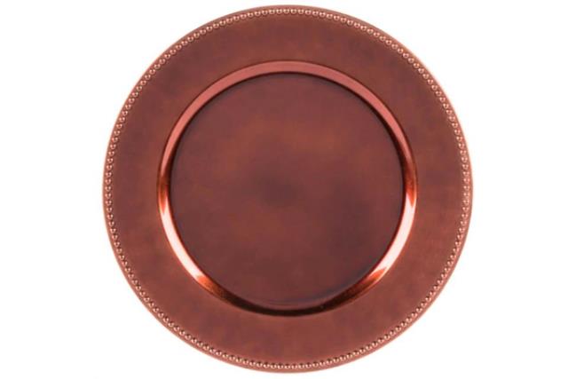 Rental store for Charger, Acrylic, Light Copper 13 in Fresno CA