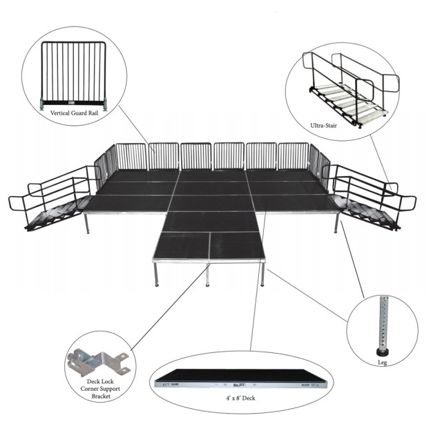Where to find Stage - Biljax 4 x 8 section A in Fresno
